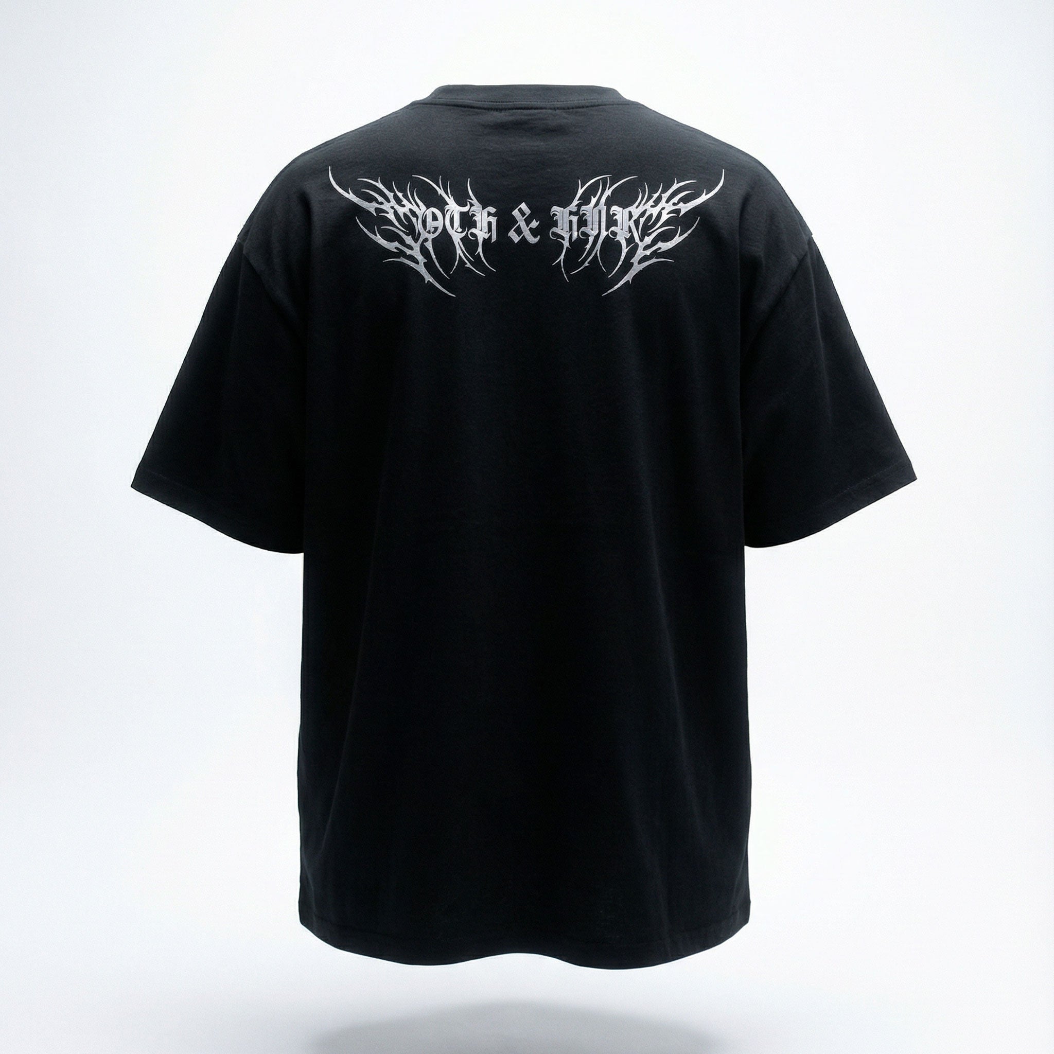 OTH & HNR KNIGHT OF HONOR CLASSIC BOXY TEE - BLACK