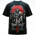 OTH & HNR KNIGHT OF HONOR CLASSIC BOXY TEE - BLACK