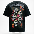 OTH & HNR UNCONQUERABLE SOUL CLASSIC BOXY TEE - BLACK
