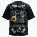 OTH & HNR STRENGTH & REFUGE CLASSIC BOXY TEE - BLACK
